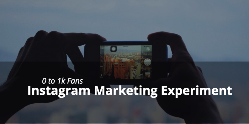 Instagram Marketing Experiment